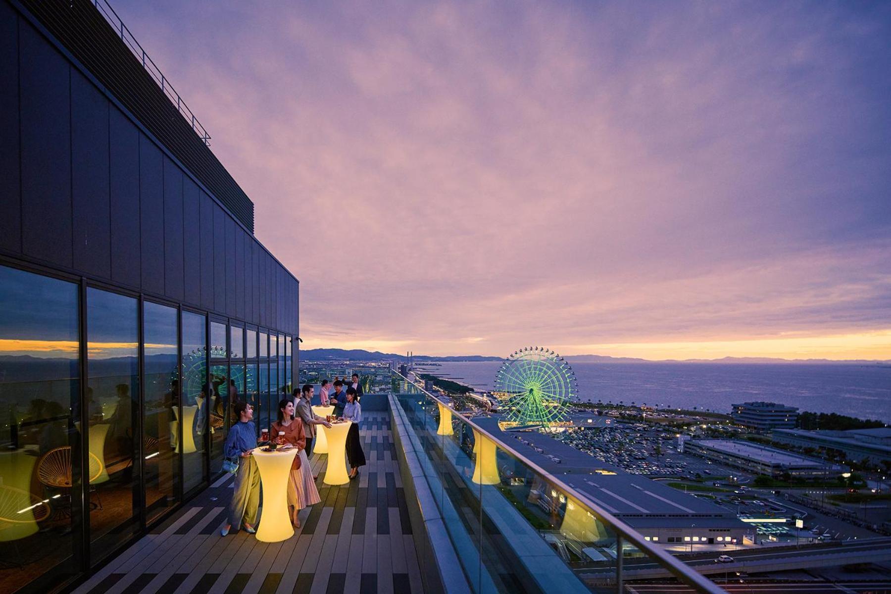 Omo Kansai Airport By Hoshino Resorts Izumisano Esterno foto Sky Bar