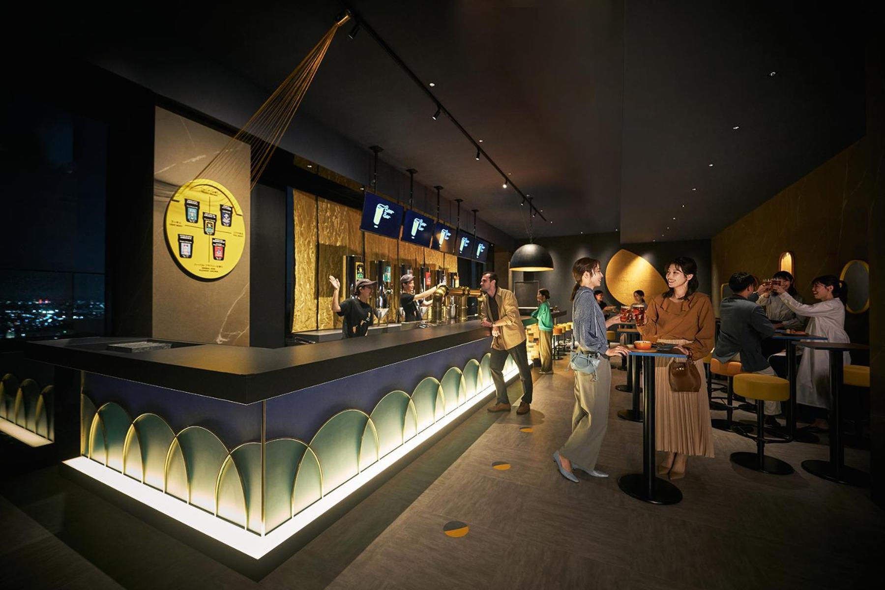Omo Kansai Airport By Hoshino Resorts Izumisano Esterno foto The bar at the 360° Sky Lounge